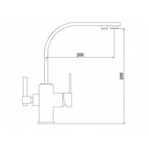 Смеситель Zorg ZR 332 YF